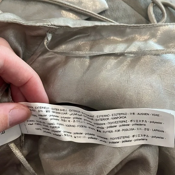 Zara Metallic Halter Top - Picture 5 of 5